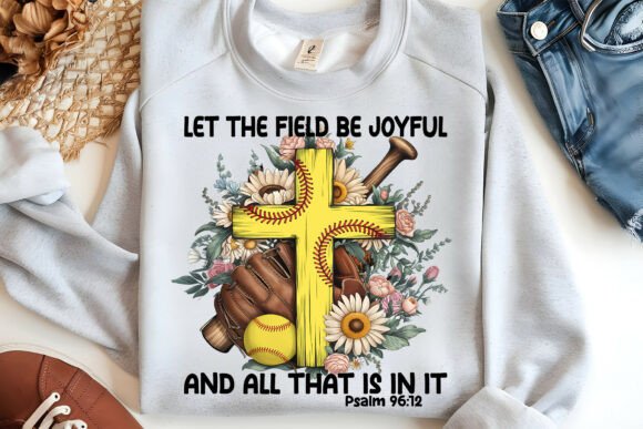Boho Softball Christian Bible Verse Mom T-Shirt Designs