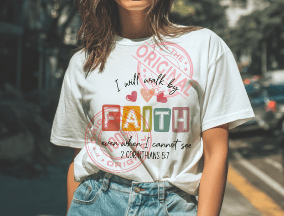 Christian Faith PNG for T-Shirt Designs