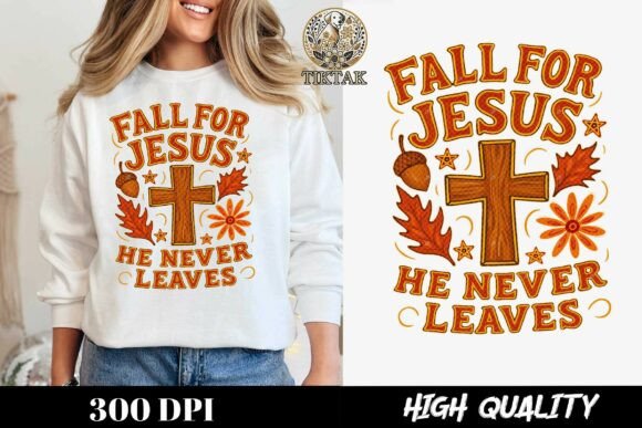 Fall for Jesus T-Shirt Designs