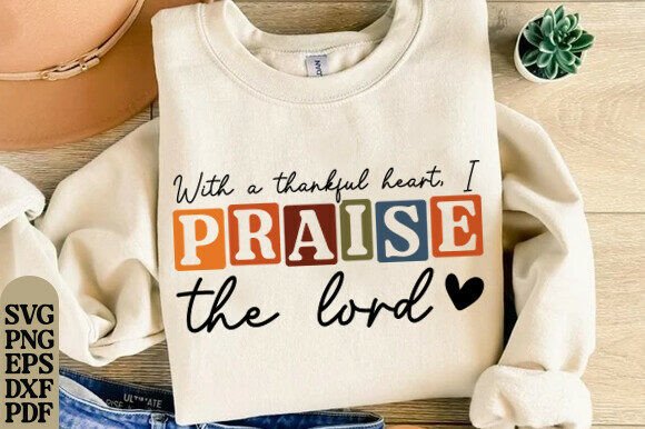 Thanksgiving SVG Christian SVG T-Shirt Designs