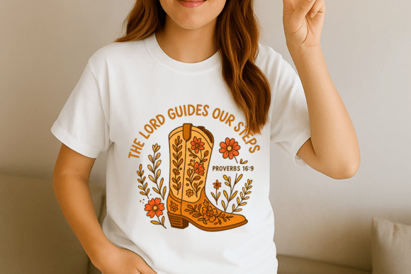 Western Christian PNG for Sublimation and T-Shirt Designs