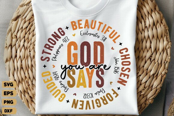 You Are PNG, Bible Verse Christian Svg